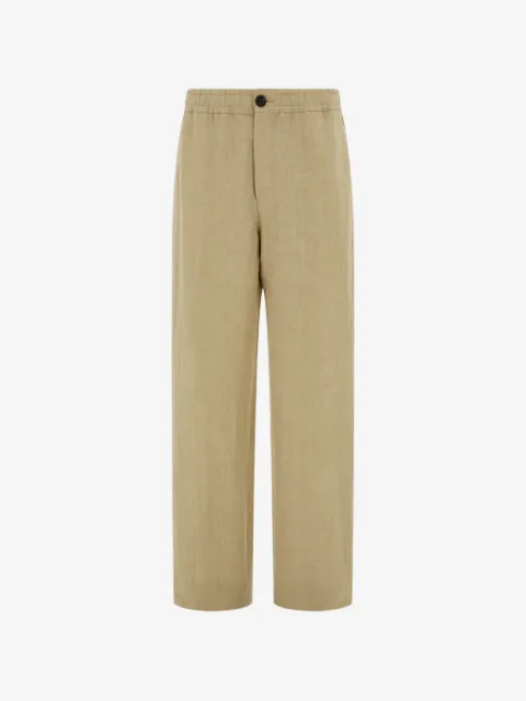 Ferragamo pantalones con efecto lavado