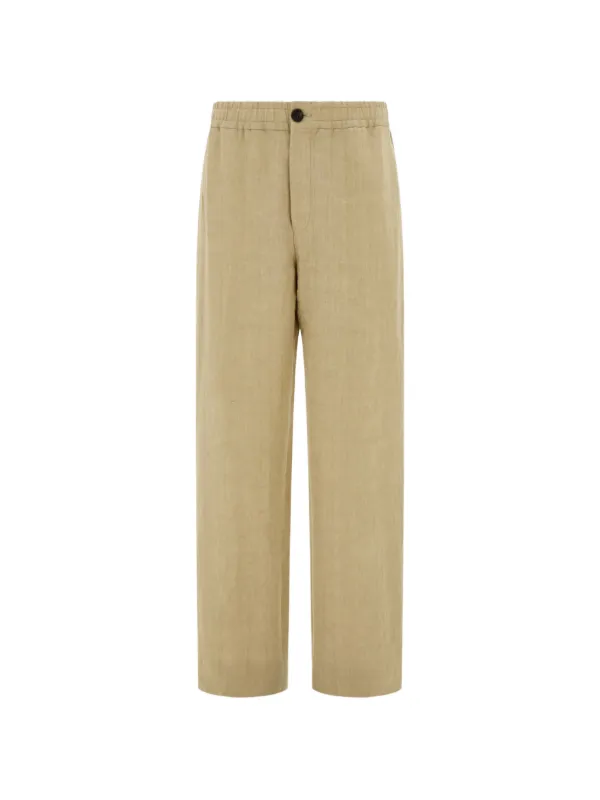 Ferragamo Tailored Joggers in Neutrals