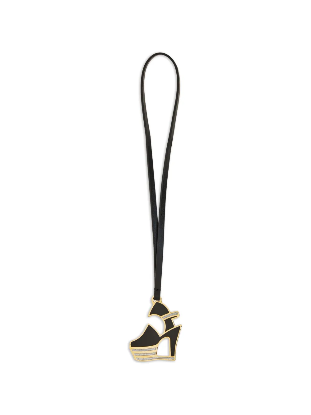 Ferragamo Creations' icon charm - Schwarz