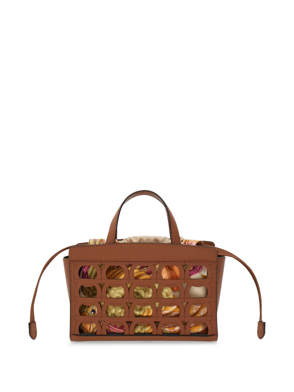 Ferragamo Kleine shopper Bruin