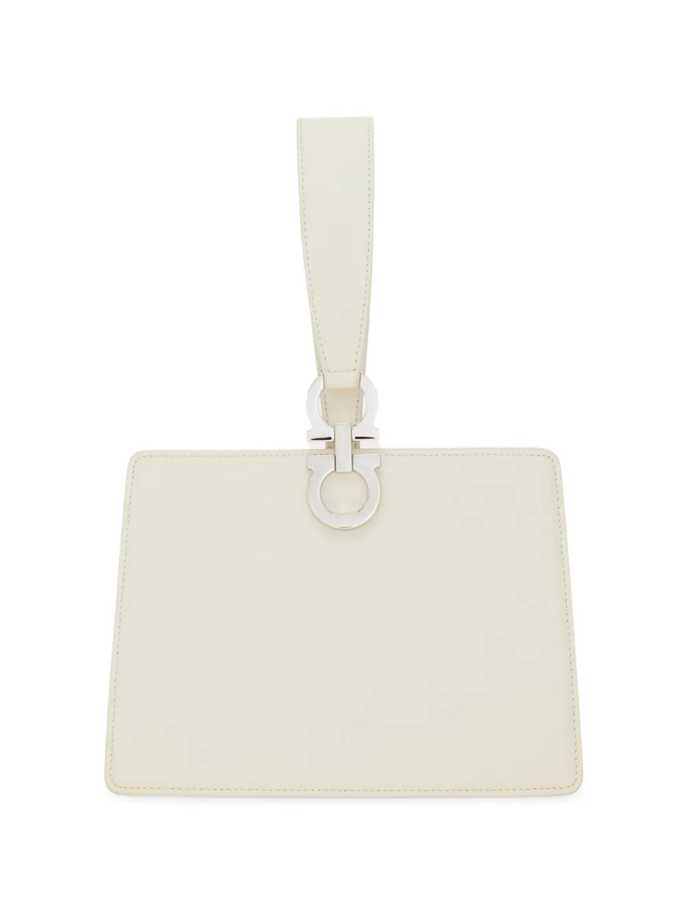 Ferragamo mini clutch - Weiß