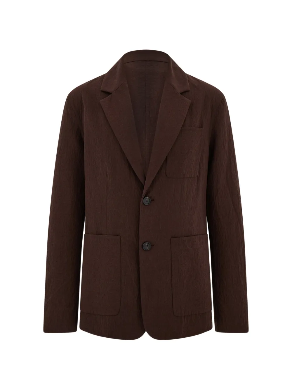 Ferragamo single breasted blazer - Brown