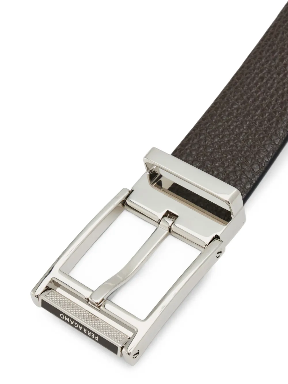 Ferragamo Verstelbare riem Bruin