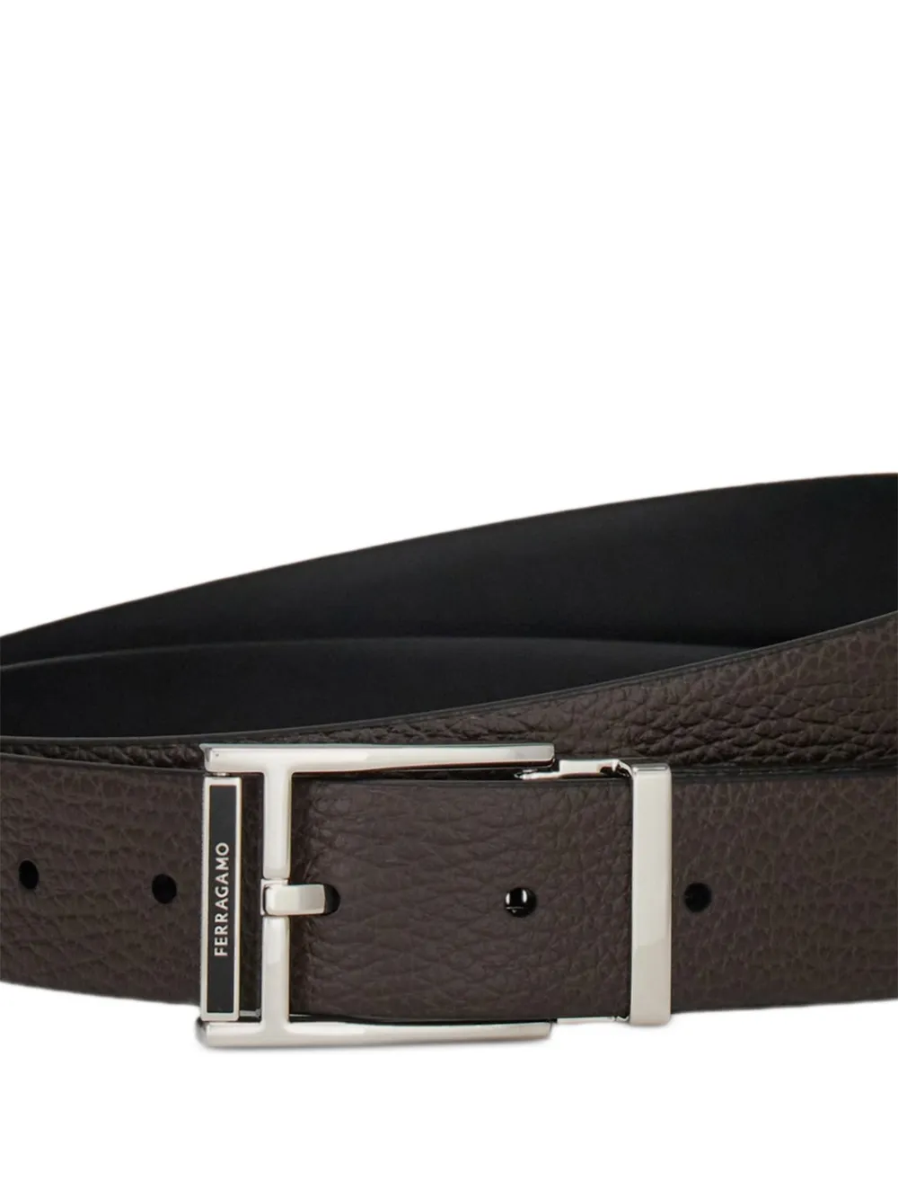 Ferragamo Verstelbare riem Bruin