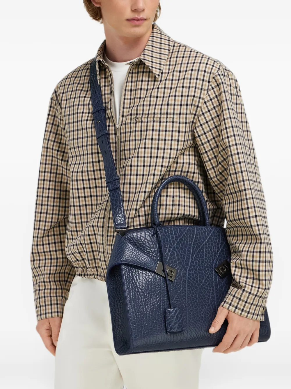 Ferragamo Hug aktetas Blauw