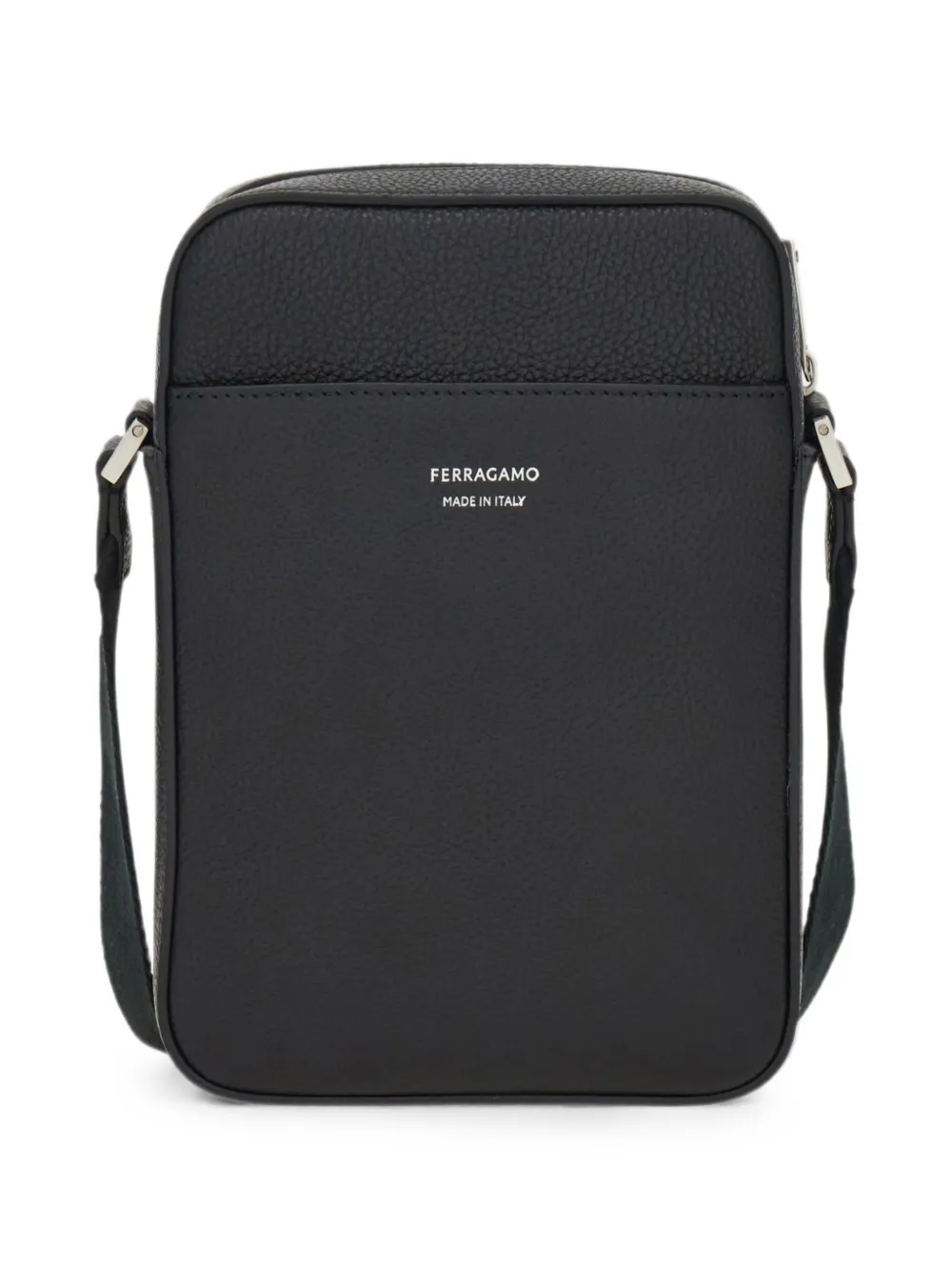 Ferragamo Hug crossbodytas met gesp Zwart
