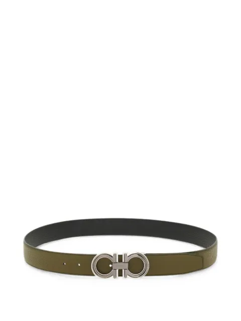 Ferragamo reversible and adjustable Gancini belt
