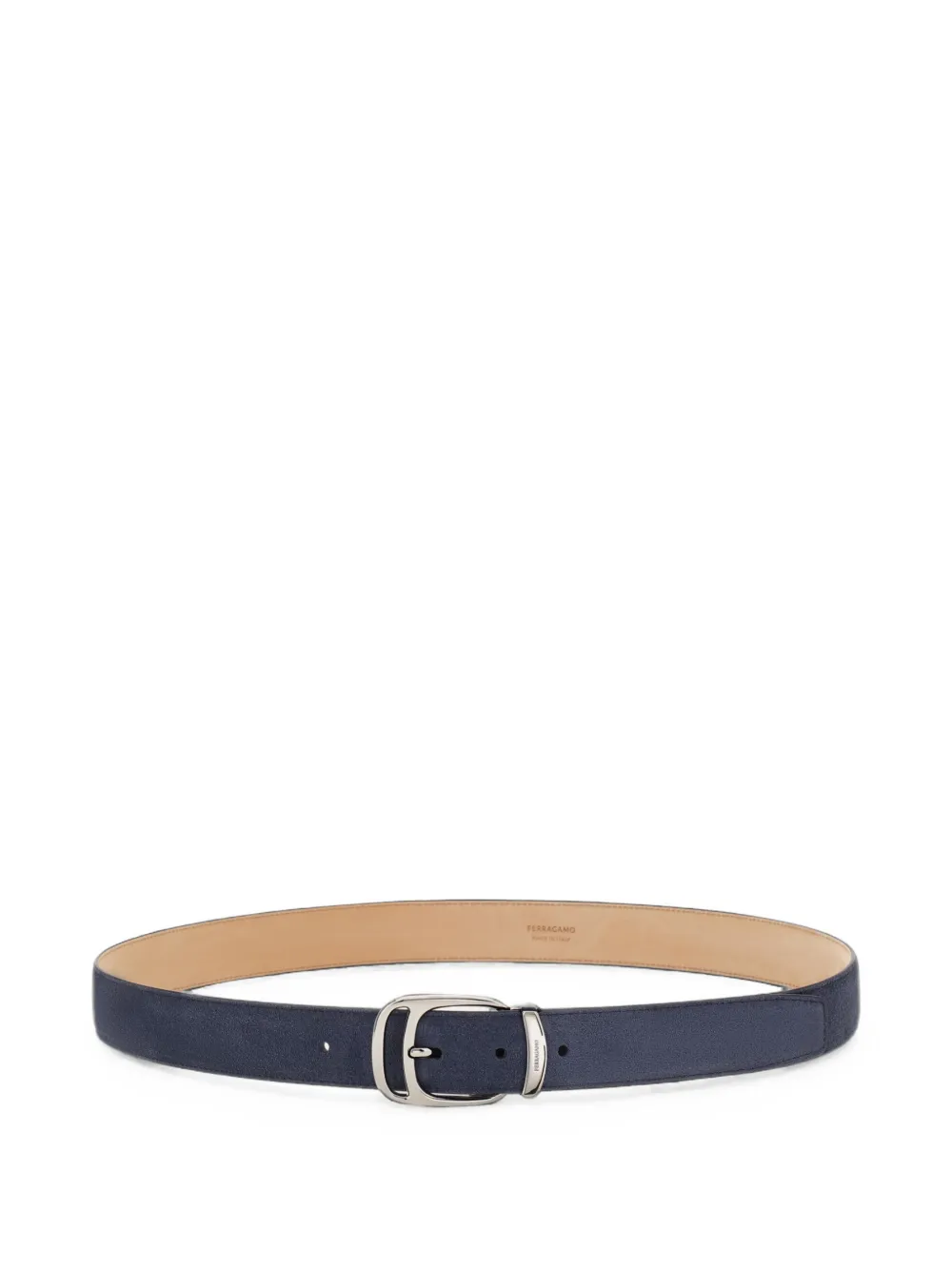 Ferragamo adjustable belt - Blu