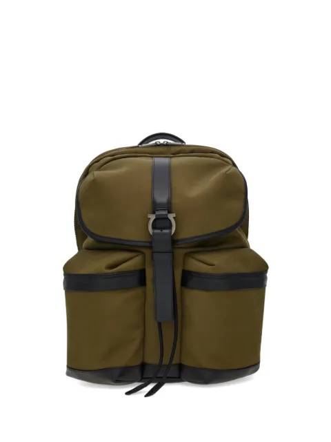 Ferragamo canvas backpack