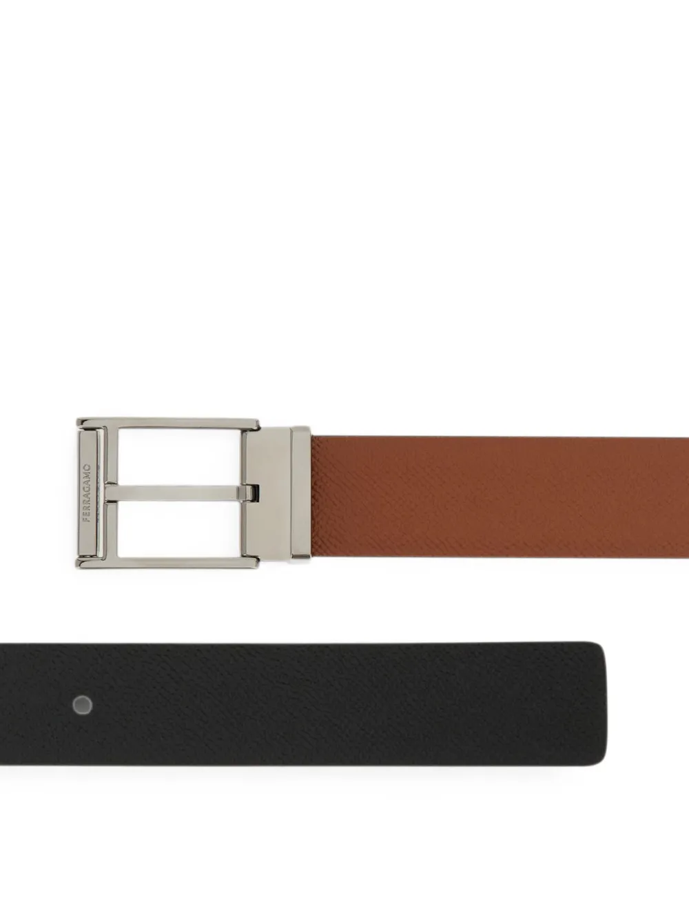 Ferragamo Verstelbare riem Bruin