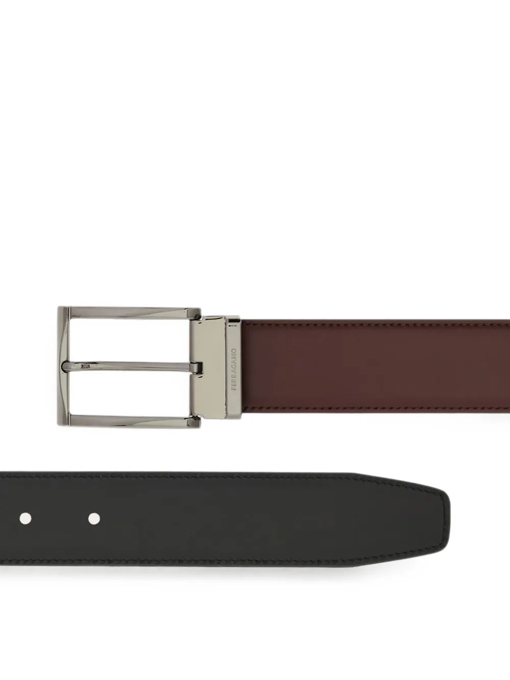 Ferragamo Verstelbare riem Rood