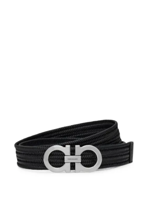 Ferragamo Gancini woven belt