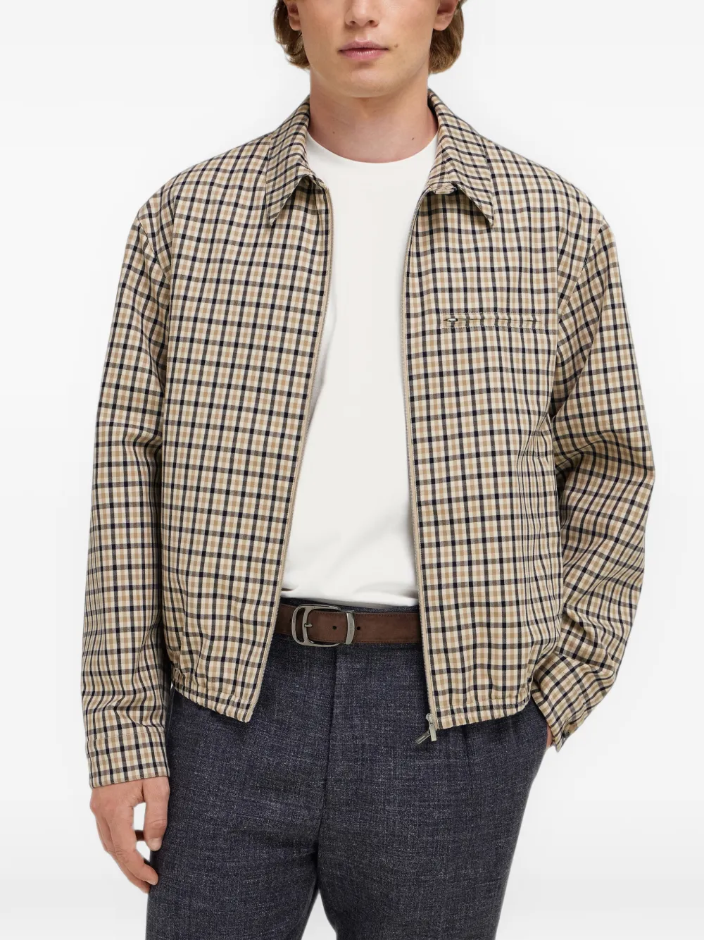 Ferragamo Verstelbare riem Bruin