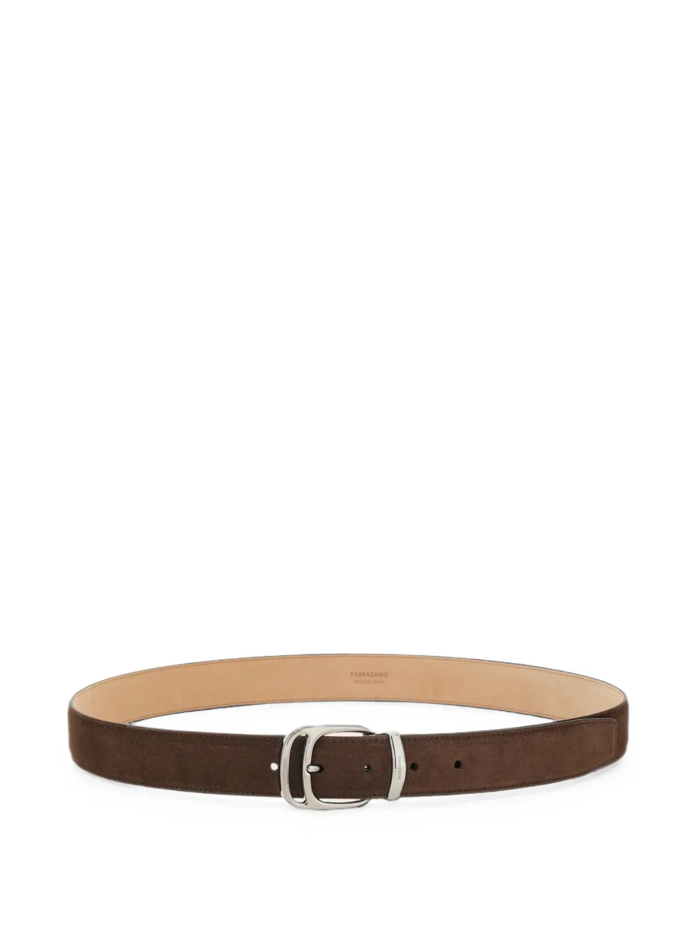Ferragamo adjustable belt - Marrone