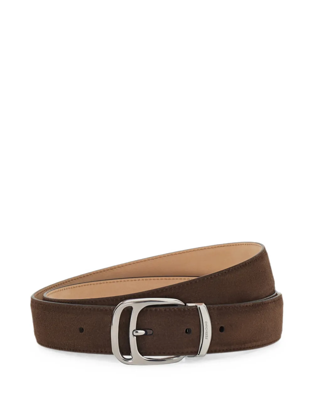 Ferragamo Verstelbare riem Bruin