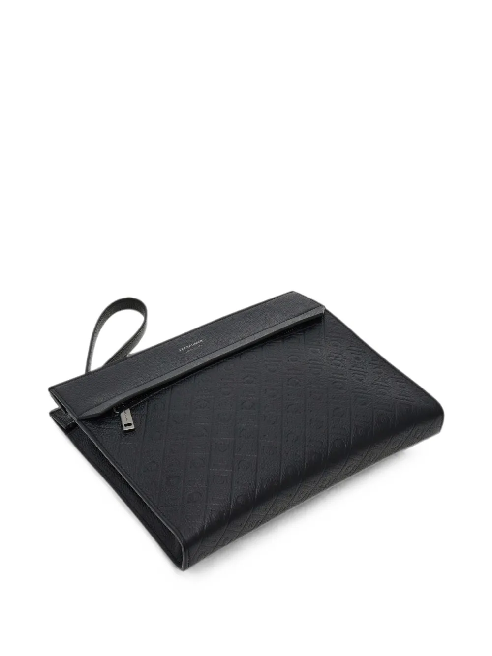 Ferragamo buidel met monogram Zwart