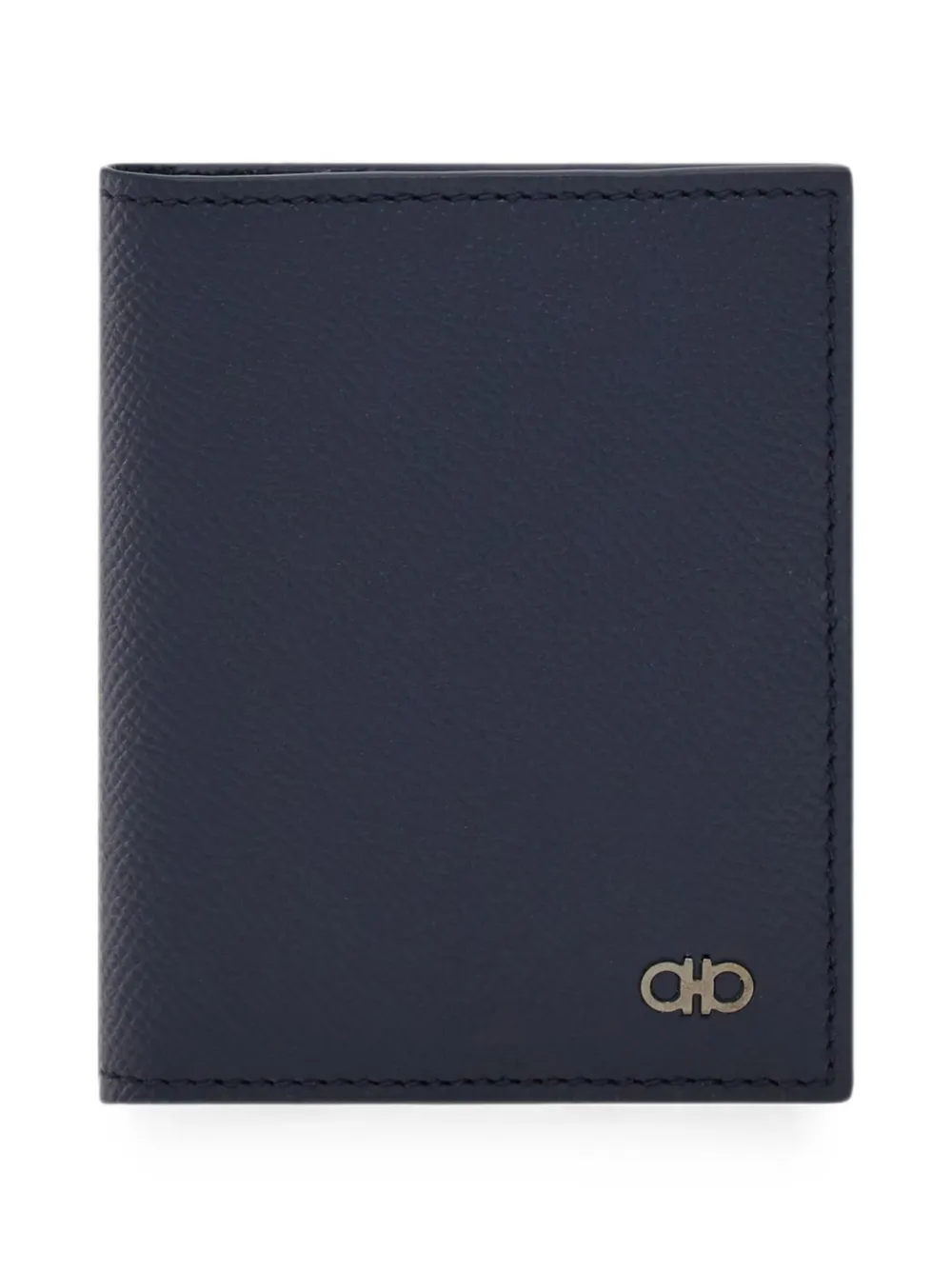 Ferragamo Gancini credit card holder - Blu