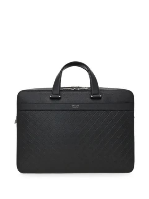 Ferragamo monogram briefcase