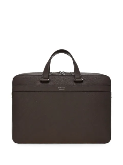 Ferragamo monogram briefcase