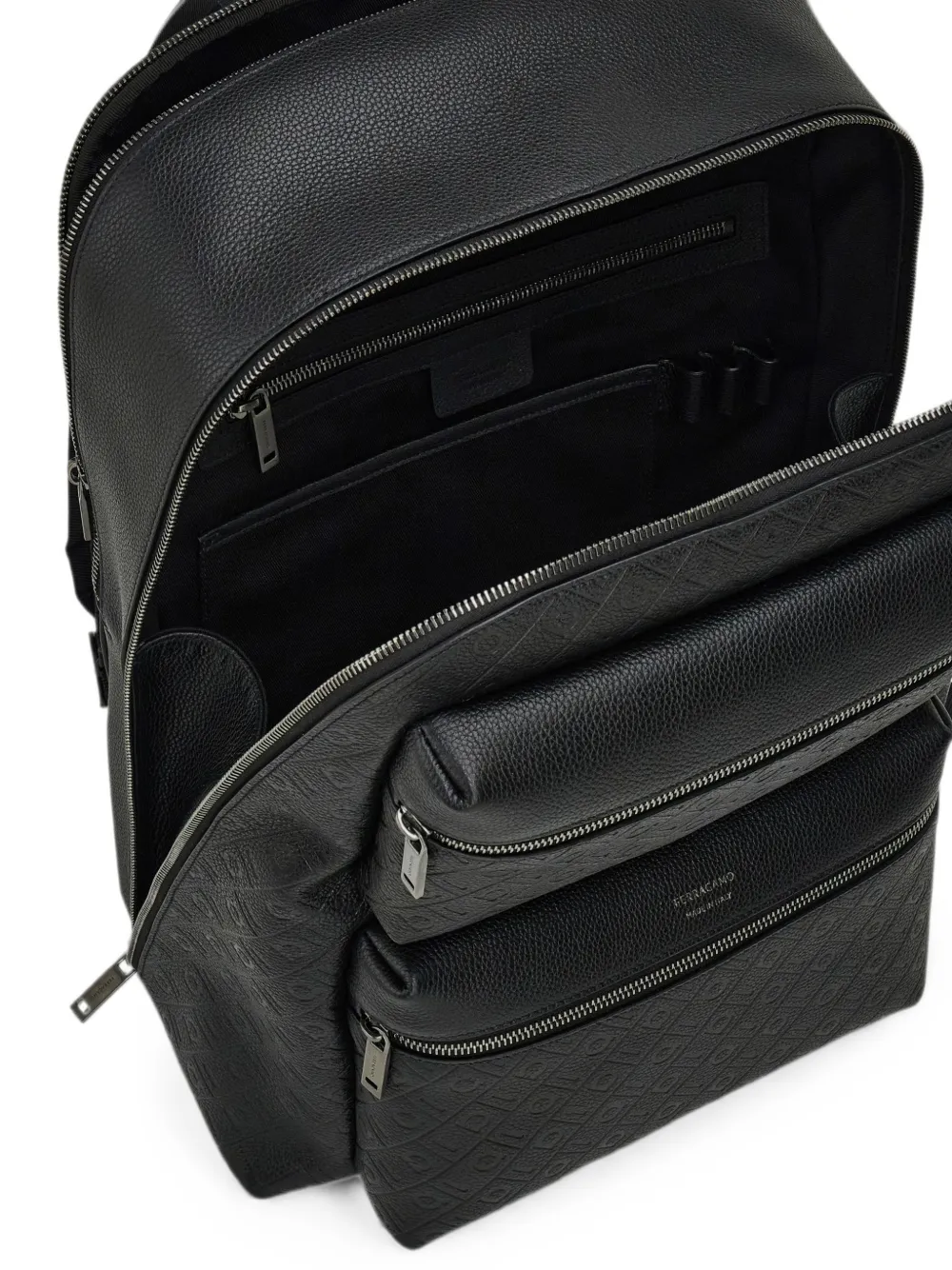 Ferragamo Rugzak met monogram Zwart