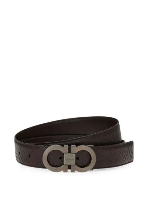 Ferragamo reversible and adjustable Gancini belt
