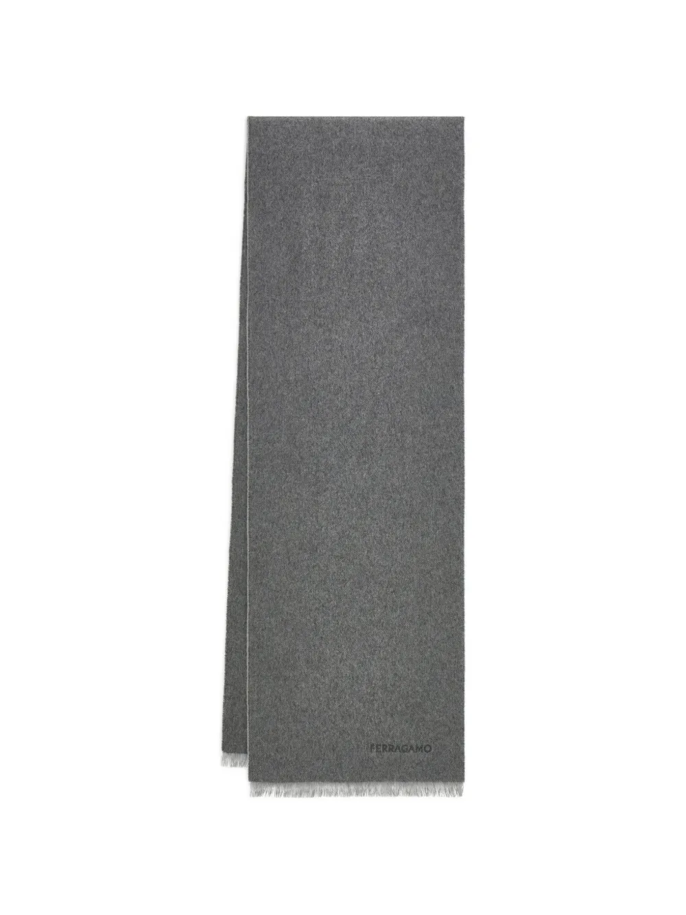 Ferragamo cashmere scarf - Grey