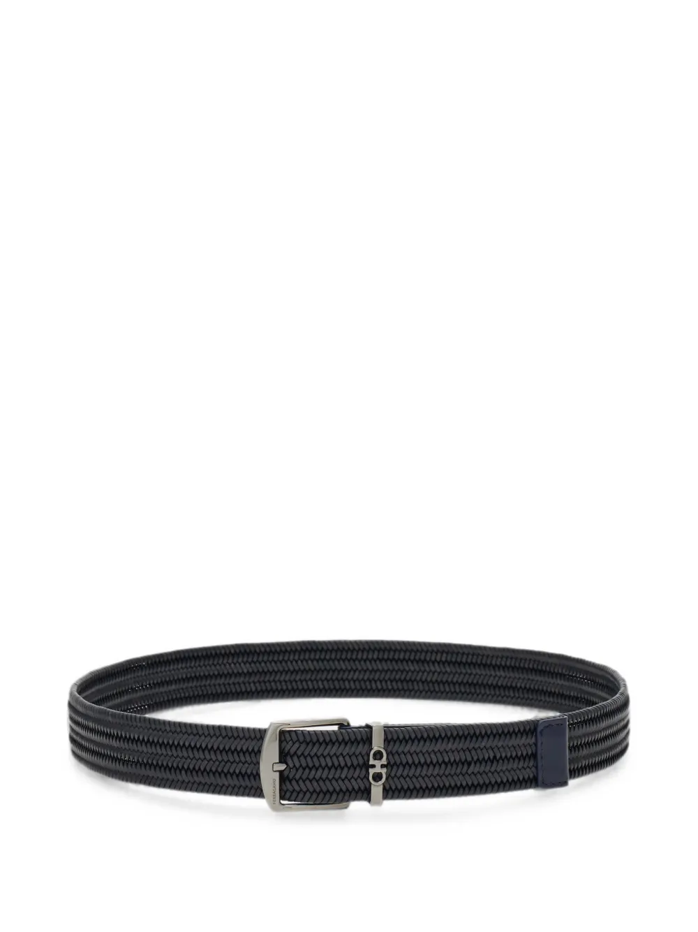 Ferragamo Geweven riem Blauw