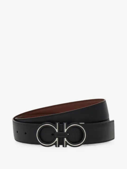 Ferragamo reversible and adjustable Gancini belt