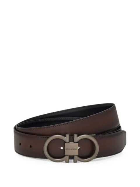 Ferragamo reversible and adjustable Gancini belt