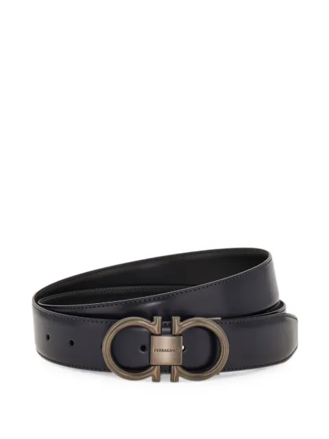 Ferragamo cinturón Gancini reversible y ajustable