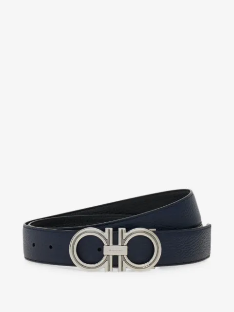 Ferragamo reversible and adjustable Gancini belt