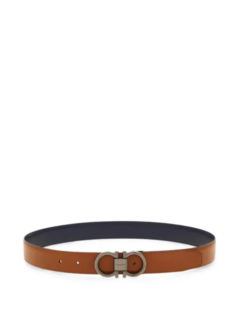 Ferragamo reversible and adjustable Gancini belt