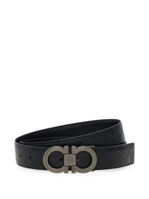Ferragamo reversible and adjustable Gancini belt