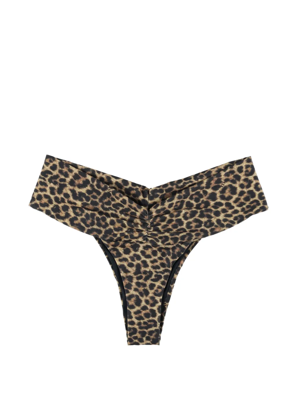 Matinée Lady leopard-pattern bikini bottoms - Toni neutri