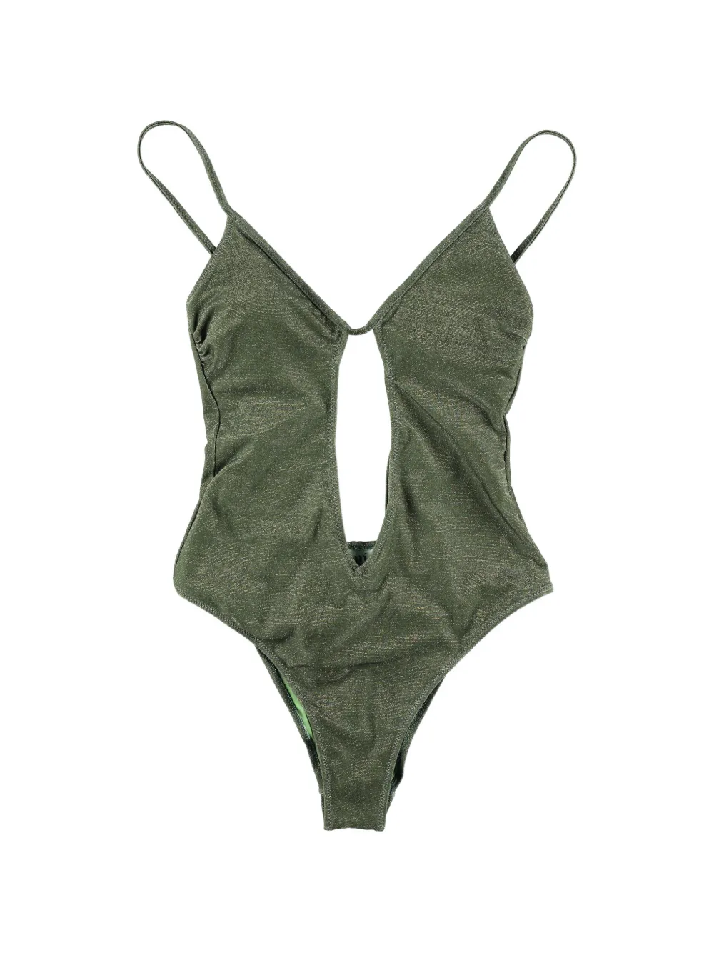 Matinée Lilly cut-out swimsuit - Verde