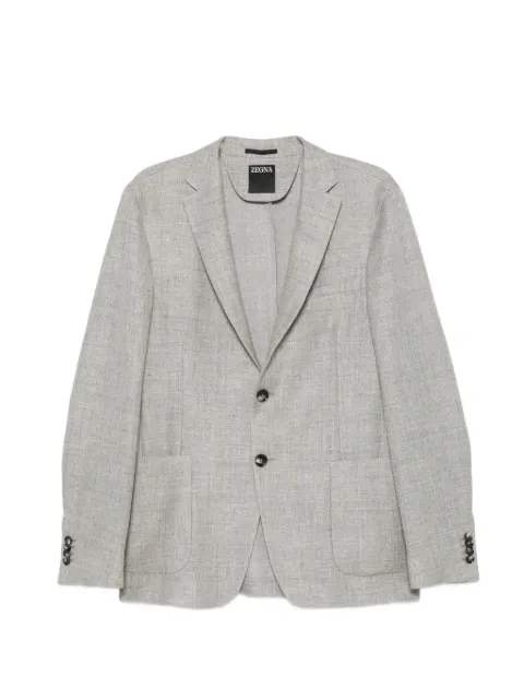 Zegna notched-lapel single-breasted blazer