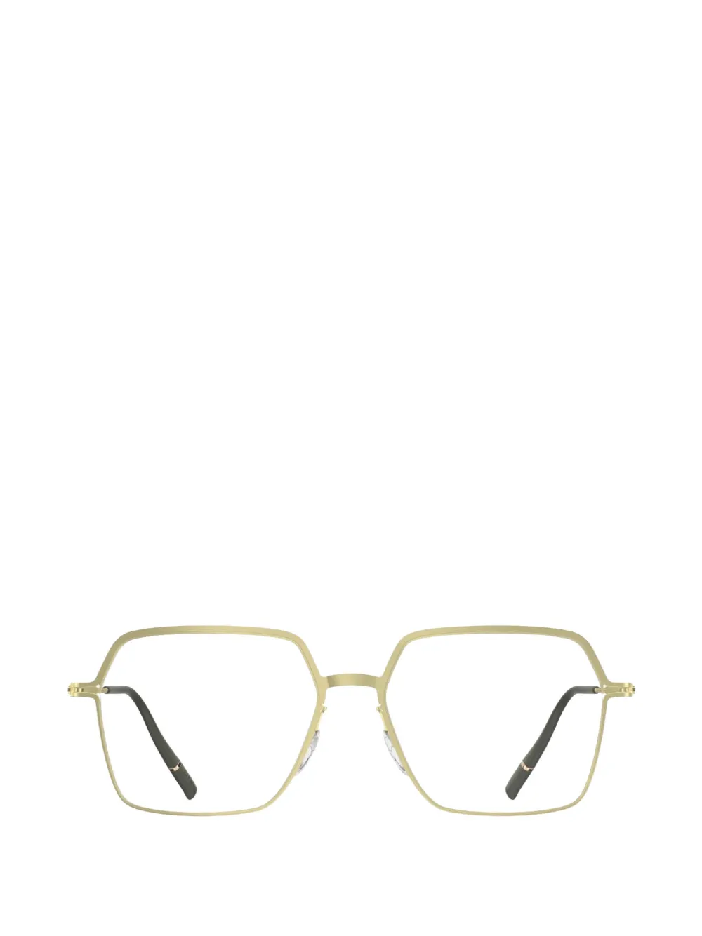 Silhouette 티타늄 리프레임 기하학 프레임 안경