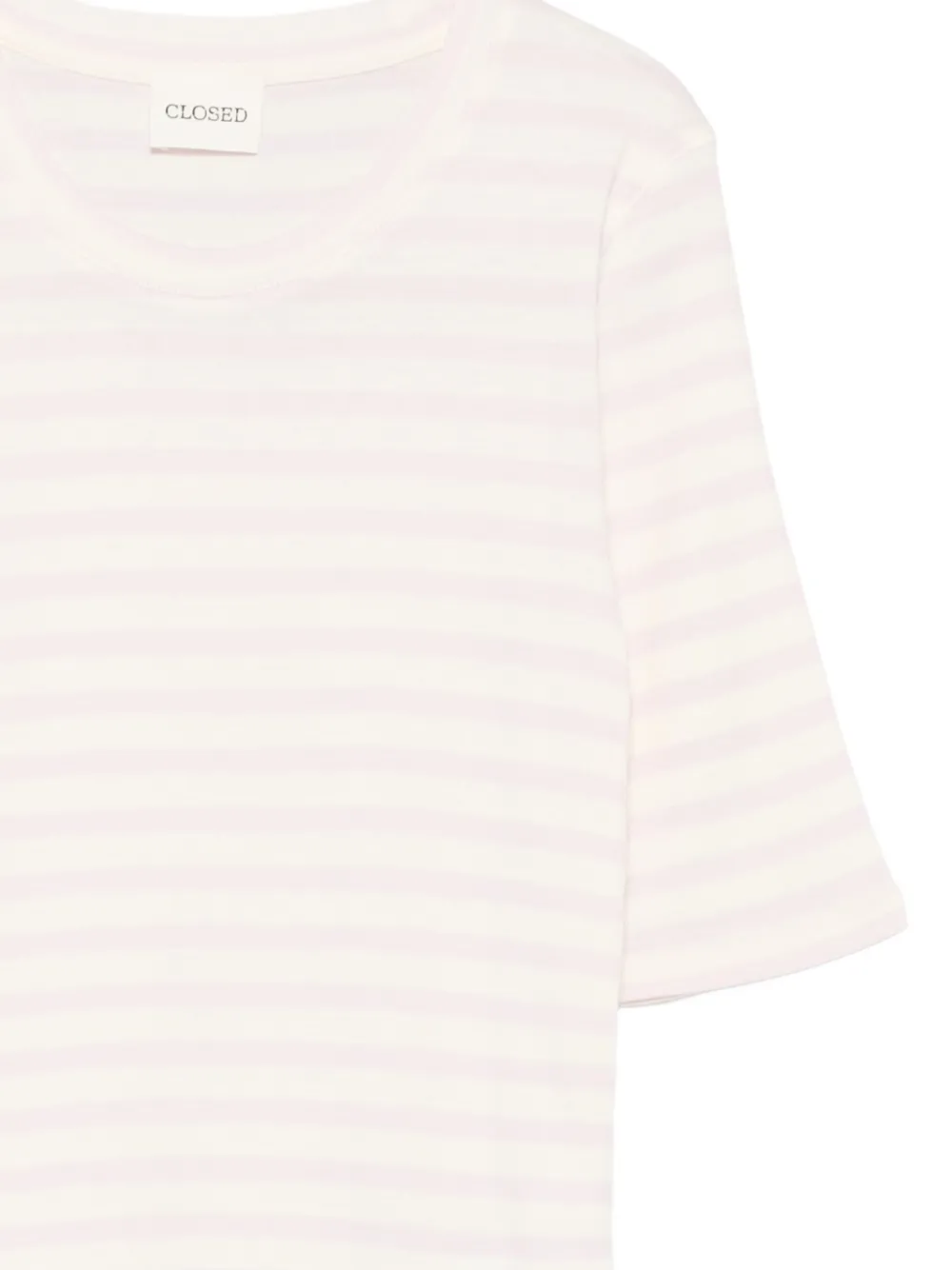 Closed Gestreept T-shirt Wit