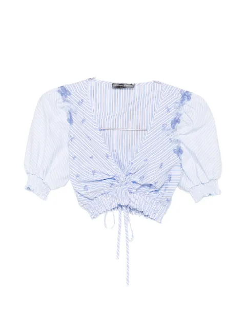 Ermanno Scervino floral-embroidered top