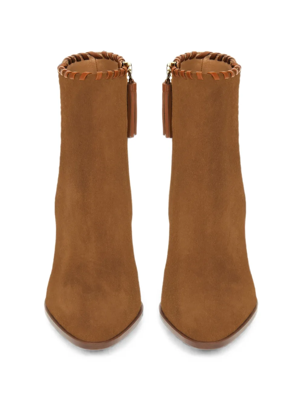Gianvito Rossi Zaira booties Bruin