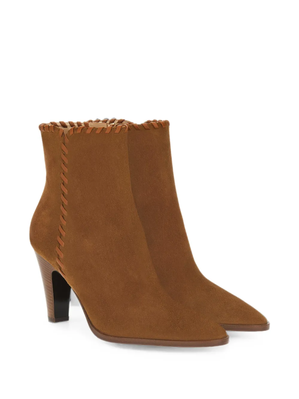 Gianvito Rossi Zaira booties Bruin