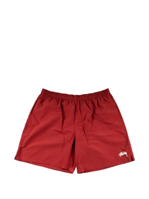 Stüssy logo-print swim shorts
