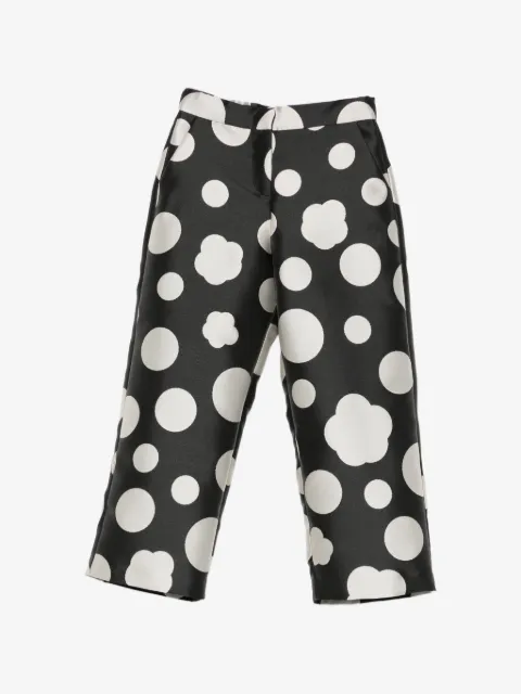 Simonetta polka-dot trousers