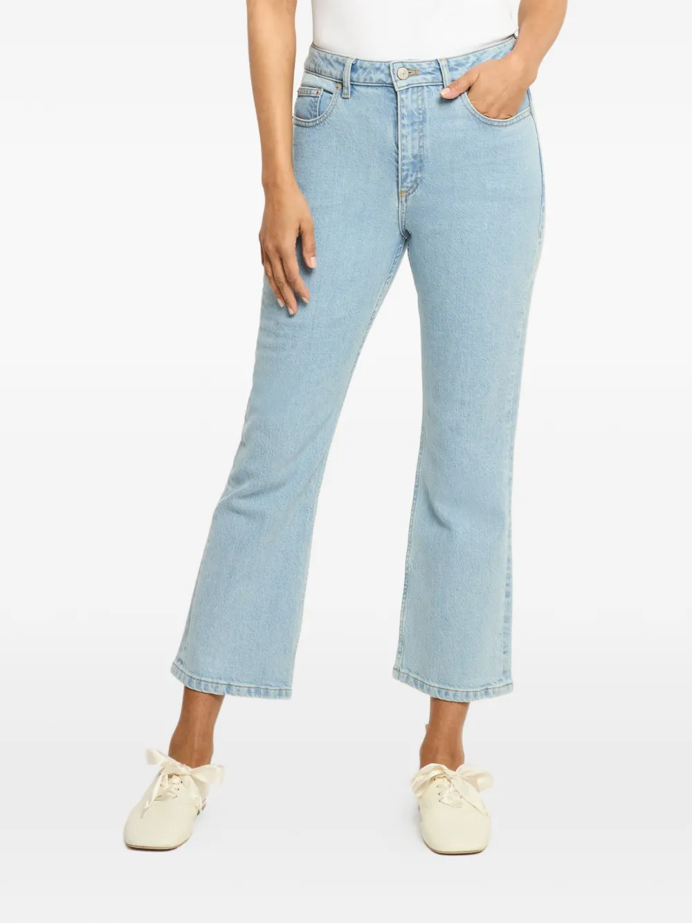 Cinq A Sept Stevie cropped jeans Blauw