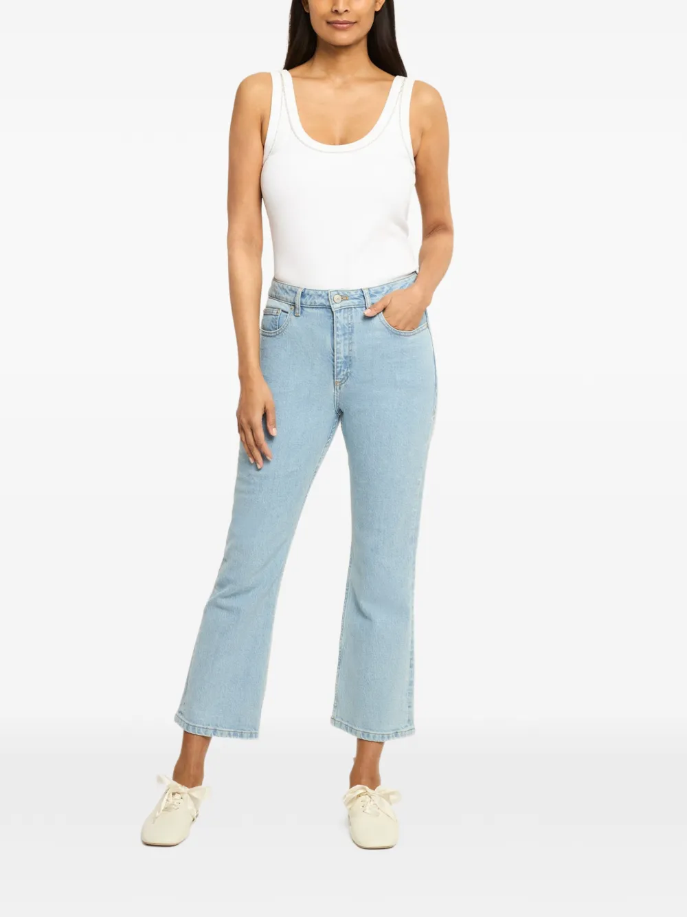  Cinq A Sept Vaqueros Capri Stevie - Azul 