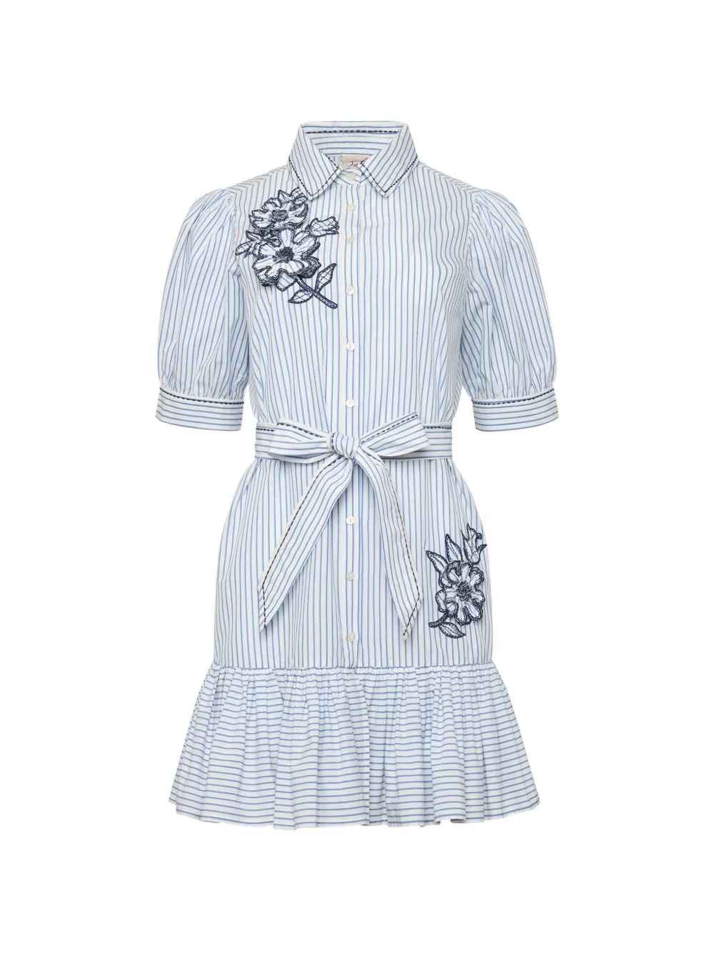 Cinq A Sept Zadie floral-appliqué - Bianco