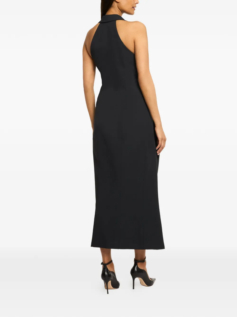 Cinq A Sept Bangle Enez maxi-jurk Zwart