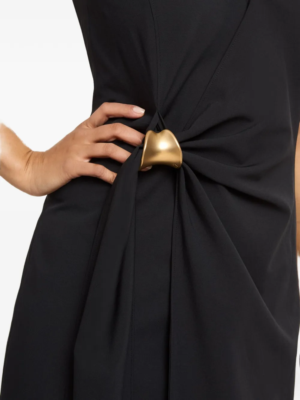 Cinq A Sept Bangle Enez maxi-jurk Zwart