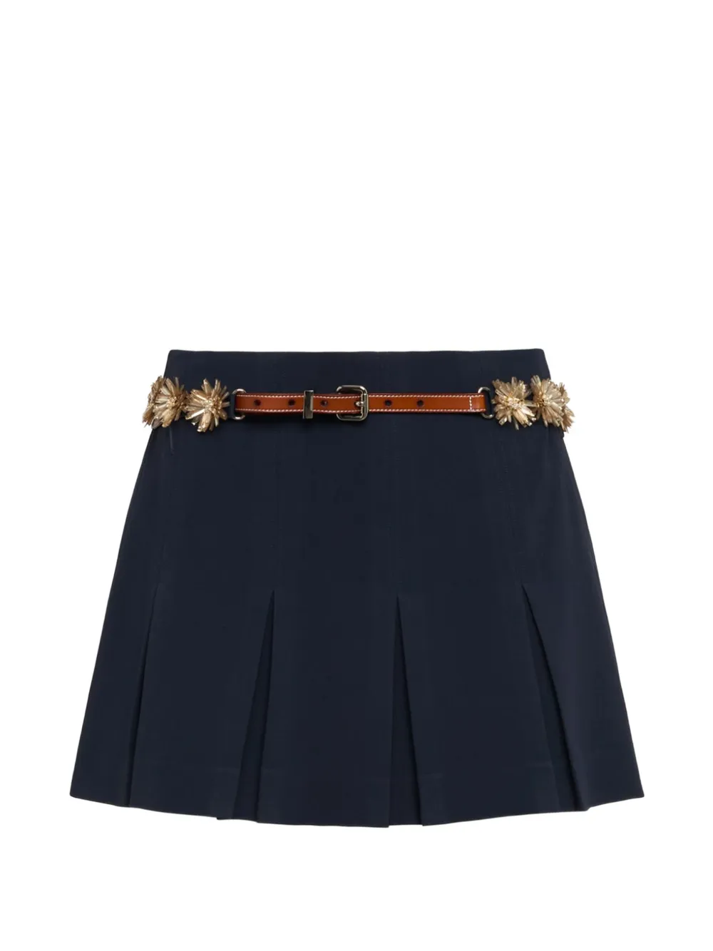 Cinq A Sept Sunflare Belt Aanya mini skirt - Blau