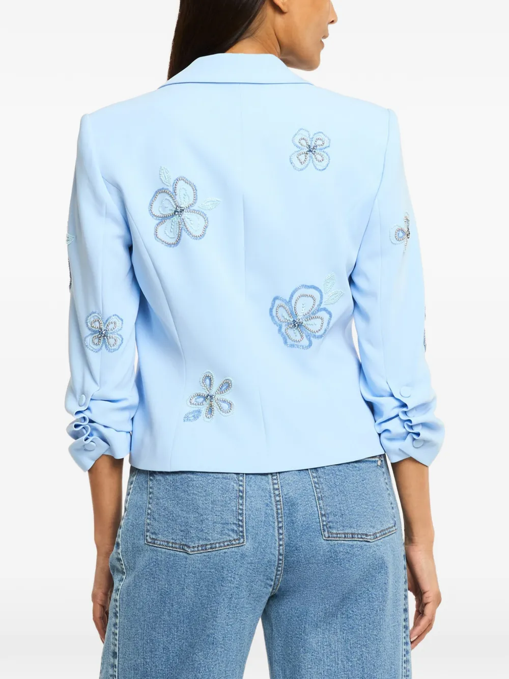 Cinq A Sept Le Petit Khloe jack met kralen Blauw